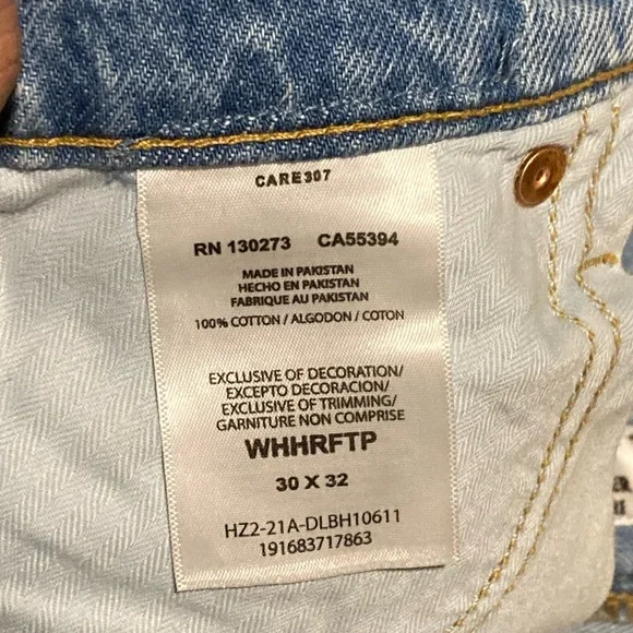 Wrangler Women's Light Blue Wide Leg Jeans - Picture 6 of 7